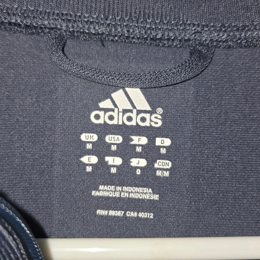 Adidas Track Jacket women Medium Grey Pink Stripe Full Zip 3-Stripe B#294